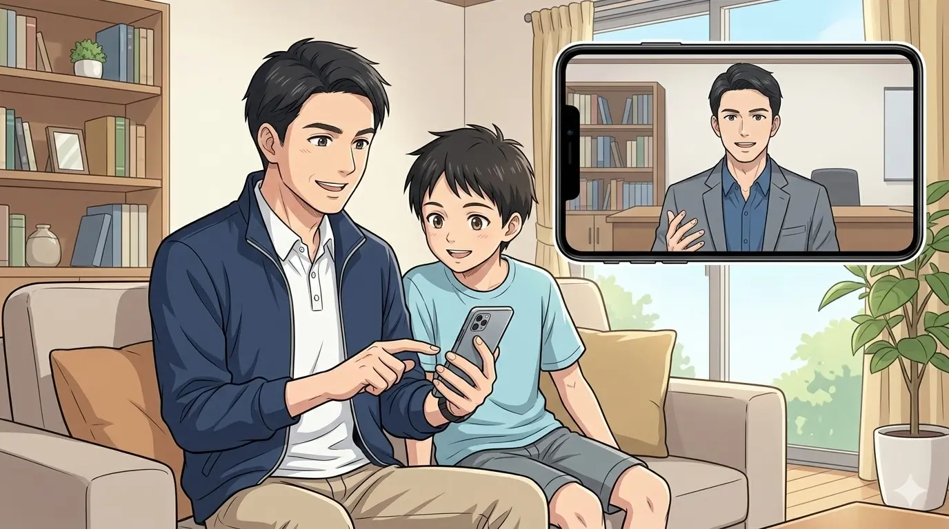 親のサポートイメージ